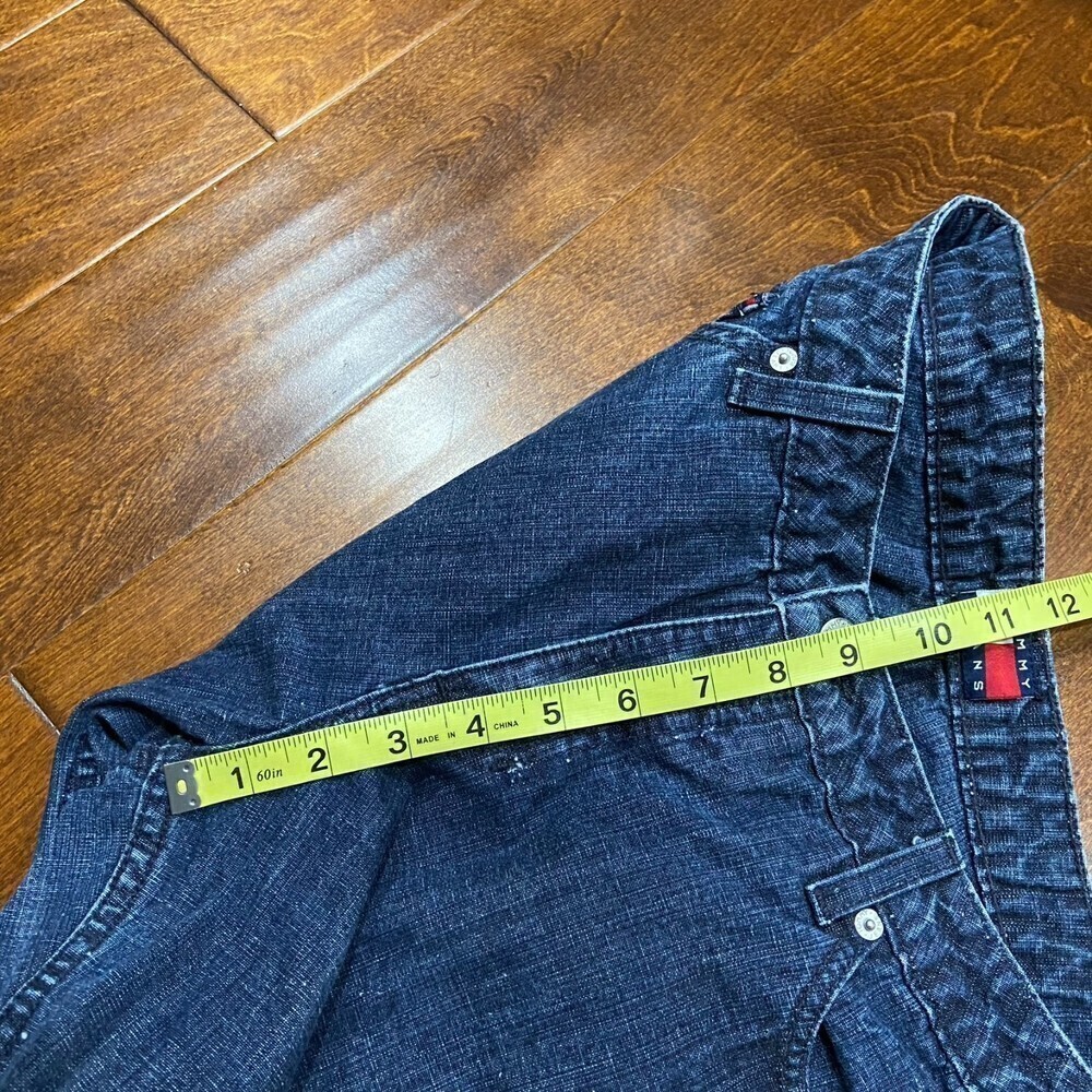 Tommy Hilfiger Vintage Y2K Dark Denim Boot Cut Jeans Women's Size 13 / 32 - Picture 10 of 11